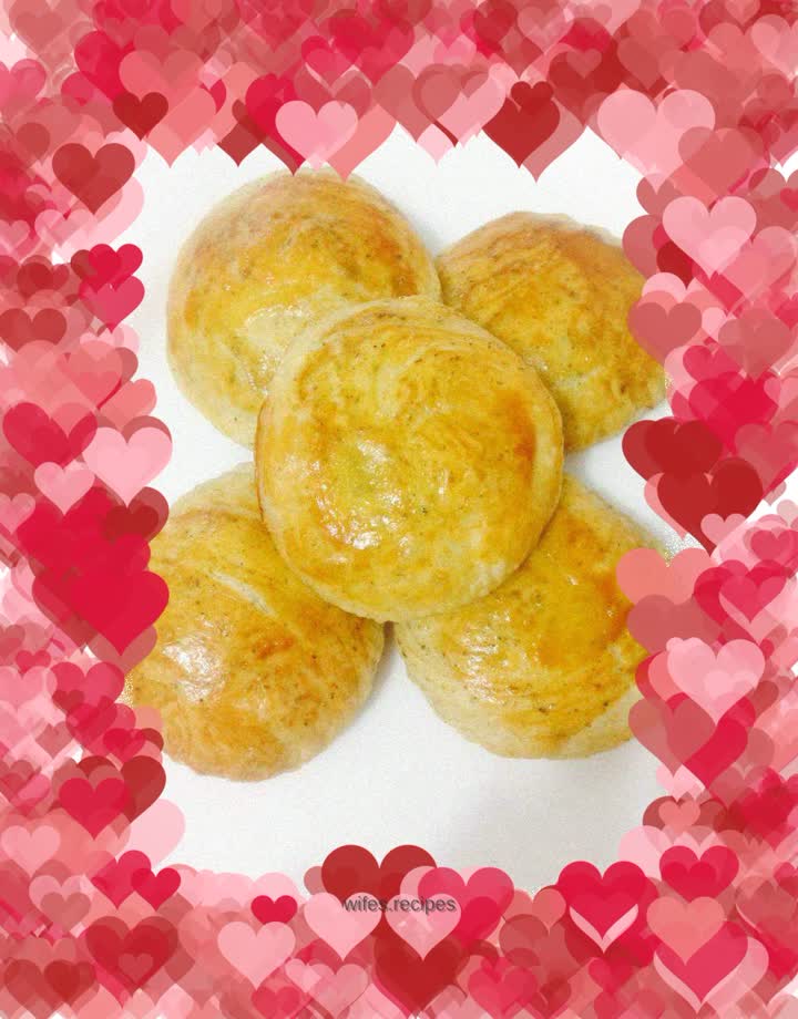 Green tea osmanthus cake