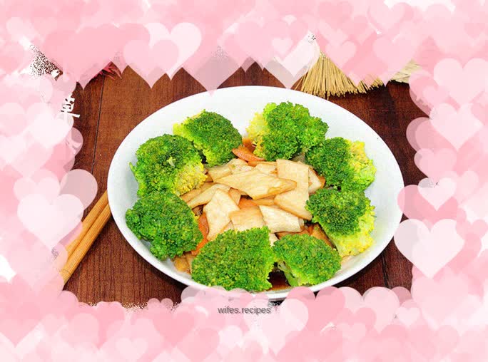 【Liaoning】Broccoli and Pleurotus eryngii