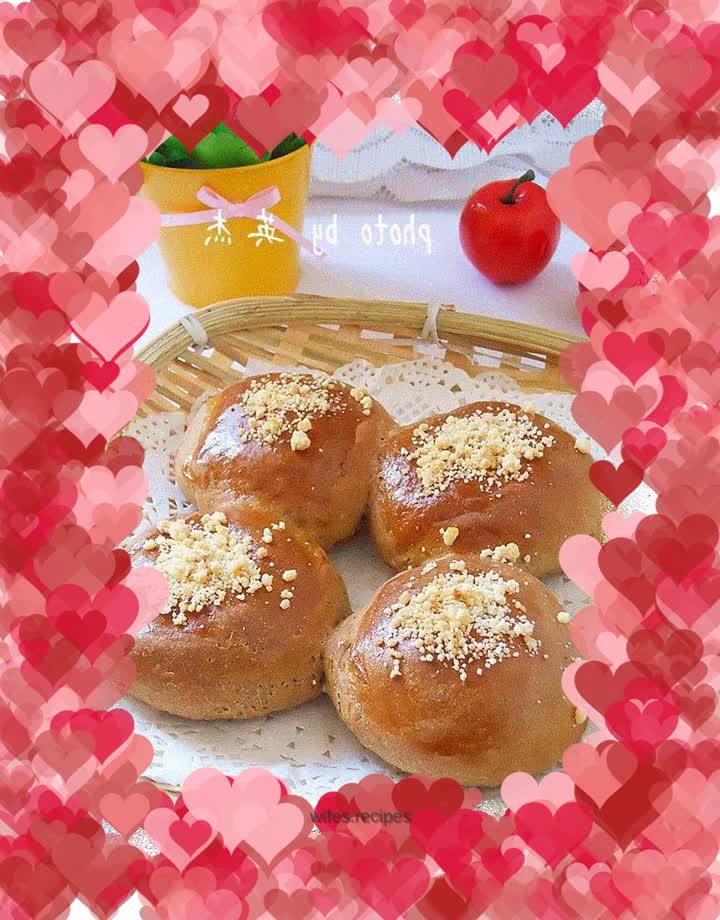 Crispy grain whole grain buns