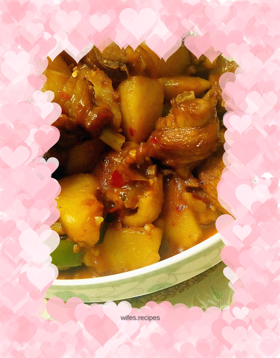 Beer Braised Chicken Nuggets