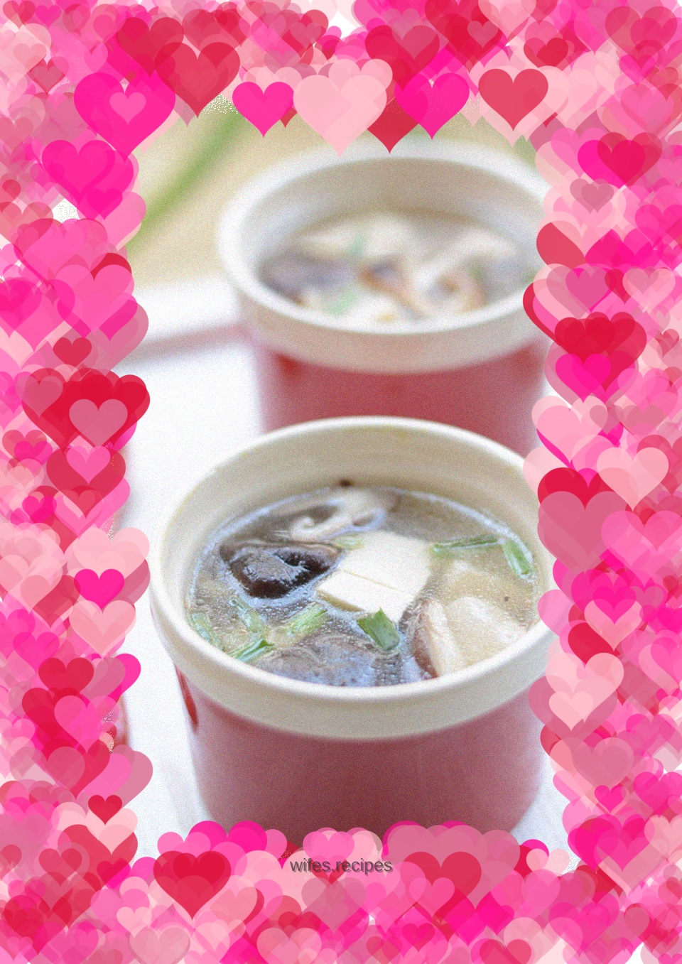 Light and light to cleanse the stomach--Tofu and Shiitake Mushroom Soup