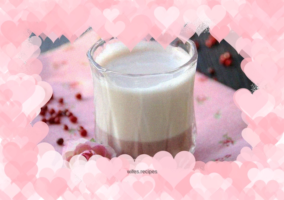 Red bean milk