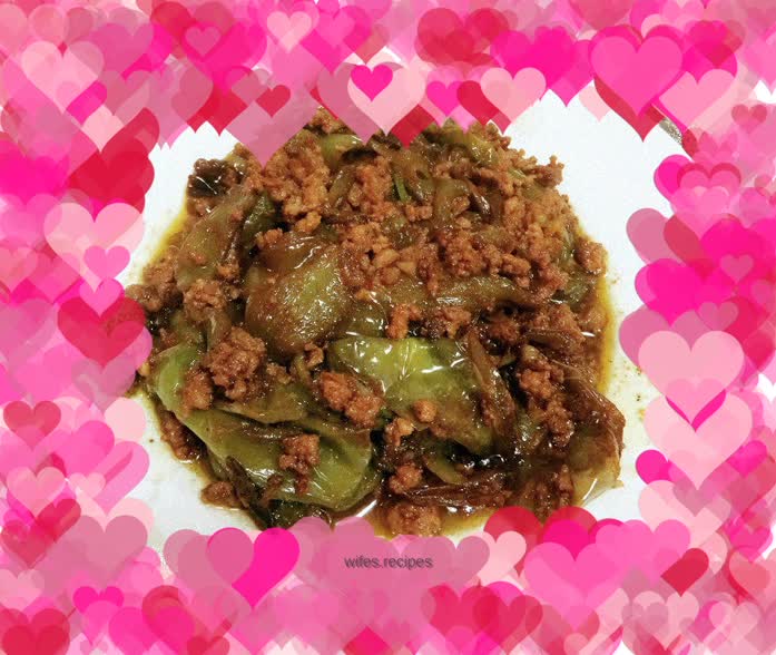 Minced pork and pepper