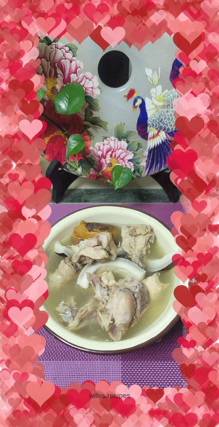 Sea Coconut King Five Fingers Peach Chicken Soup