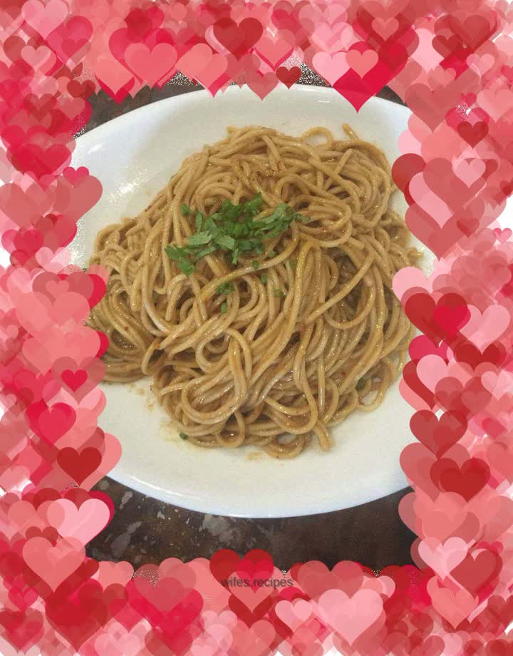 Spicy Peanut Sauce Noodles