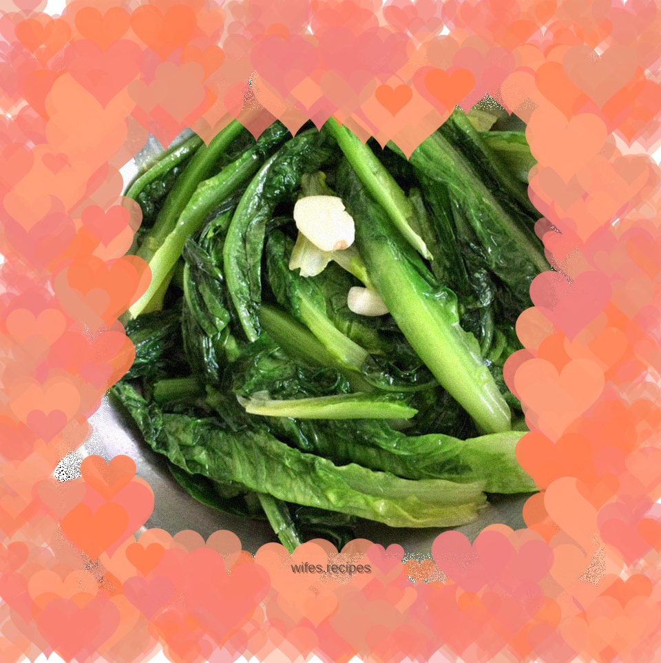 Garlic wheat vegetables