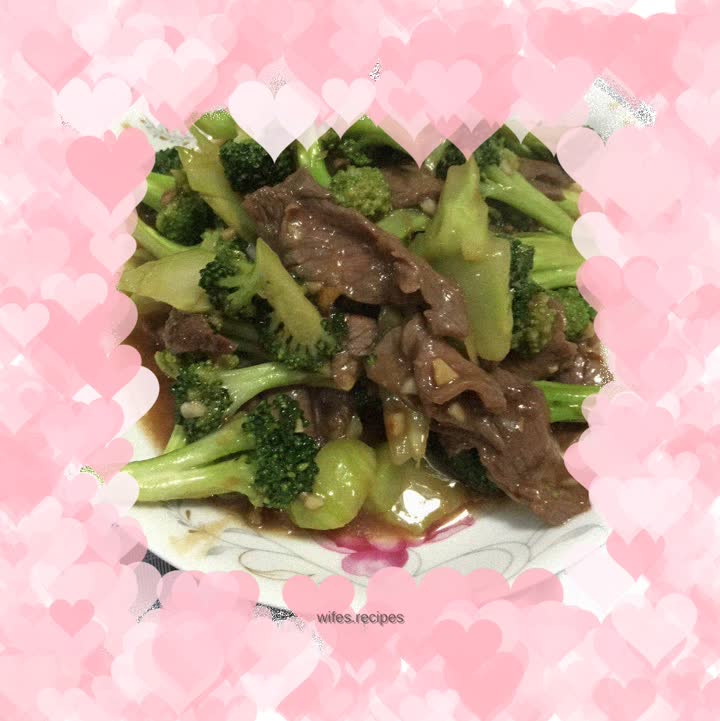 Beef and Broccoli in Oyster Sauce