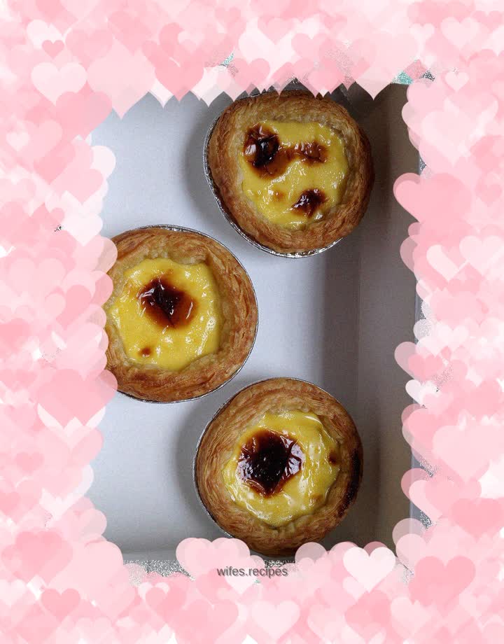 Portuguese egg tart (super delicious~)