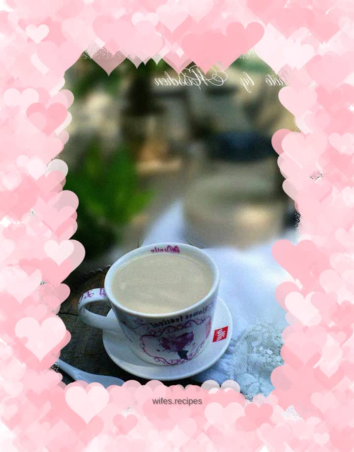 Homemade simple milk tea