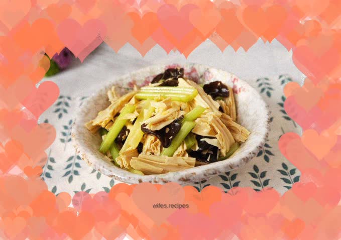 【Shandong】Cold celery and yuba