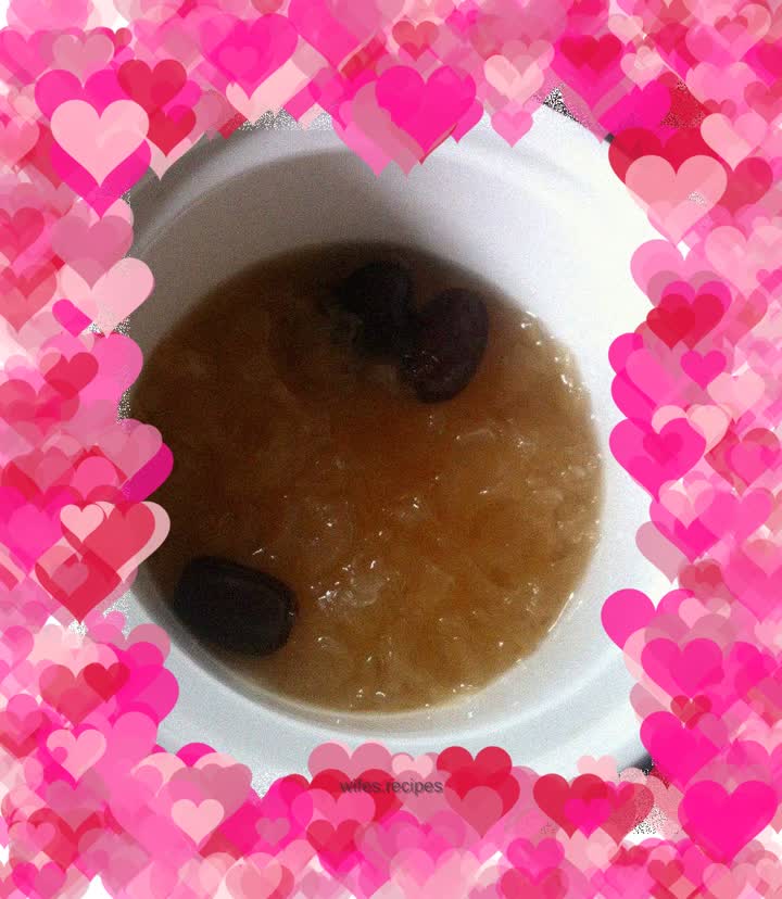 Tremella honey dessert