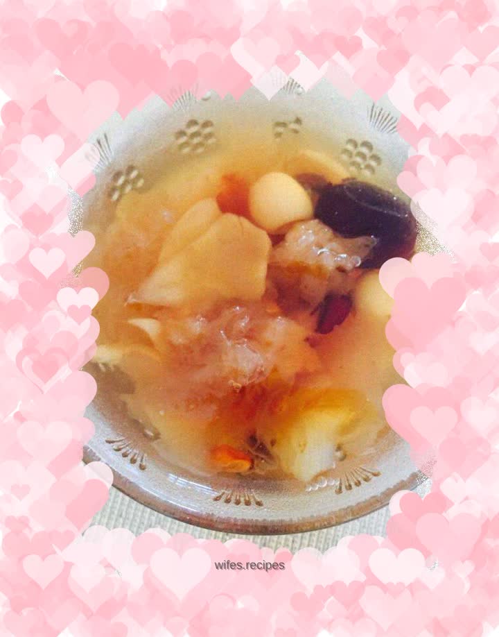 Sydney Peach Gum and Tremella Soup