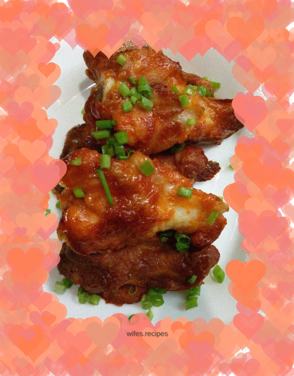 Marinated chicken legs