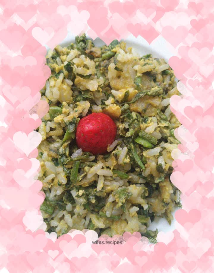 Chinese toon egg fried rice