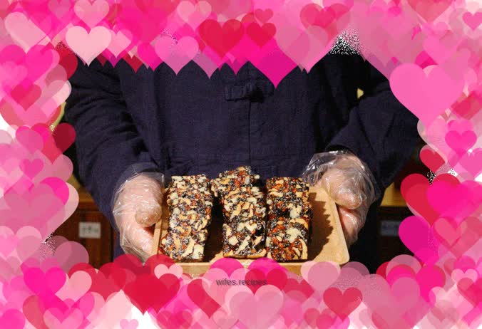 Handmade homemade donkey hide gelatin cake