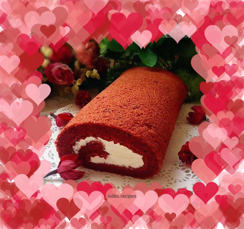Red Velvet Cake Roll