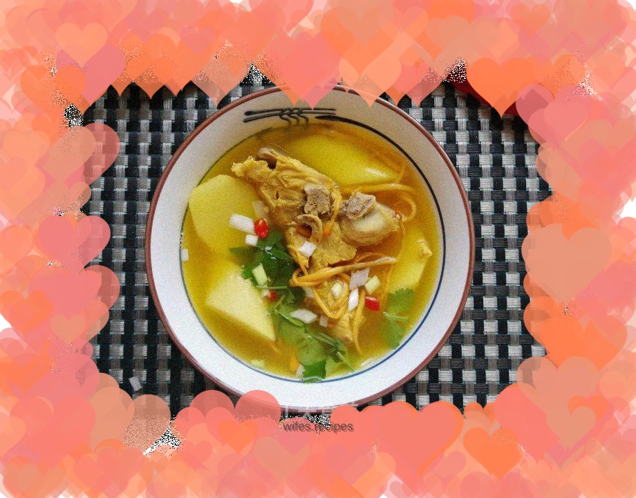 Cordyceps flower yam spine soup