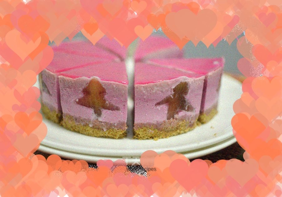 Dragon Fruit Christmas Mousse