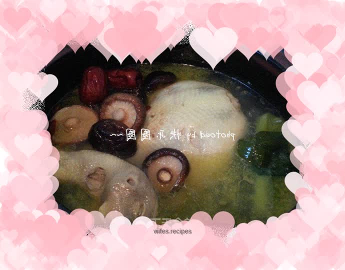 Mushroom stewed chicken