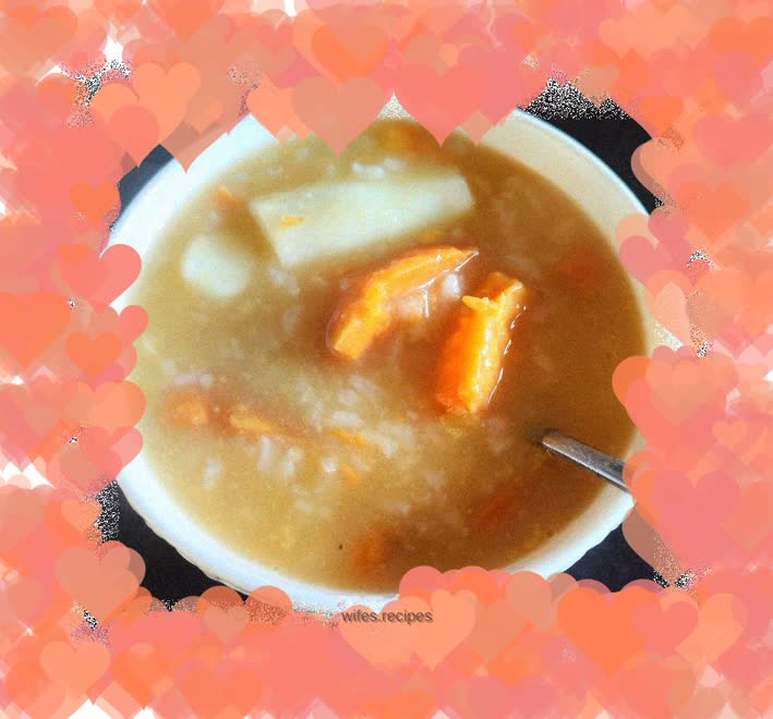 Huaishan sweet potato porridge