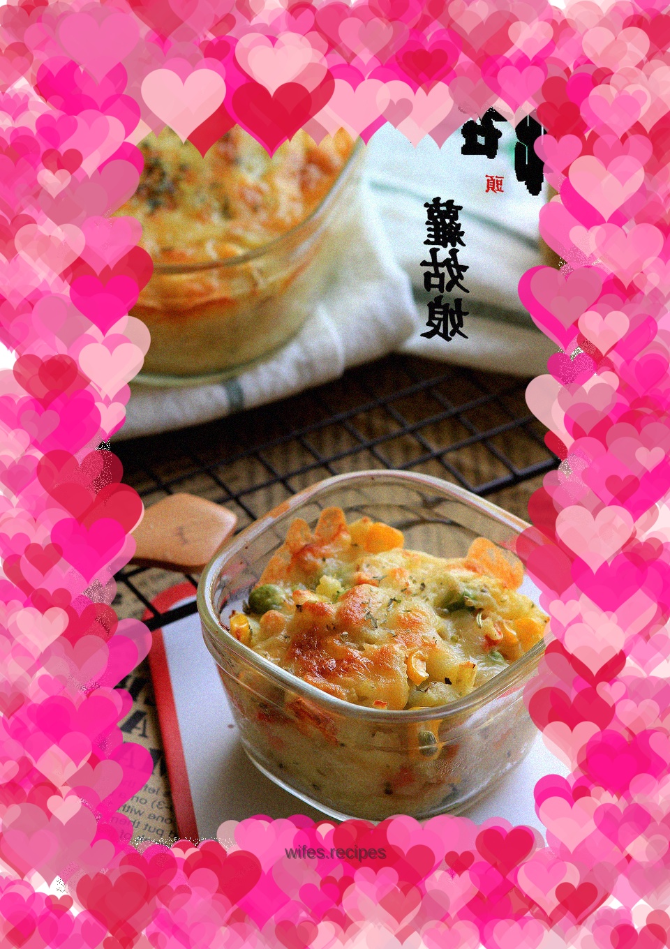 Baked mashed potatoes