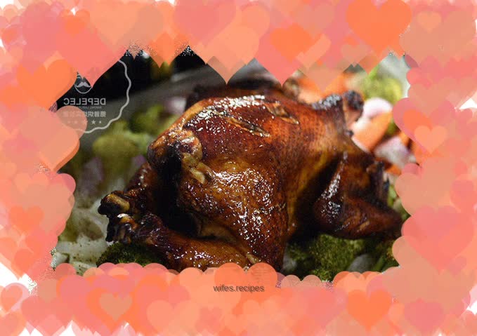 Finger-sucking roasted whole chicken Depp Baking Lab