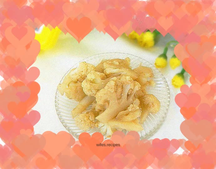 Vegetarian Stir-fried Cauliflower