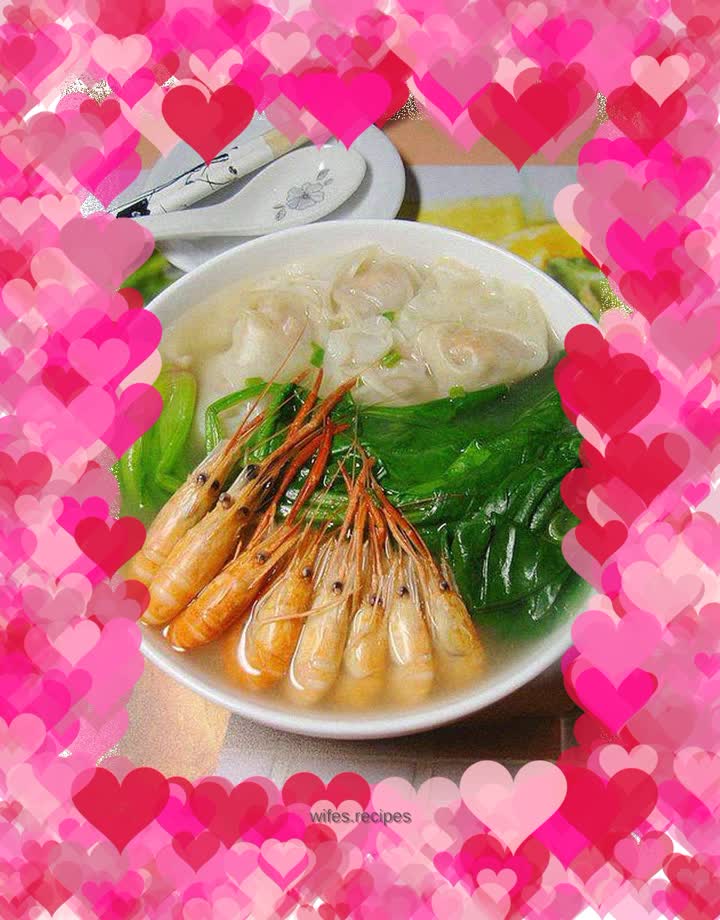 Delicious flavor-----[Shrimp Wonton Noodles in Soup]