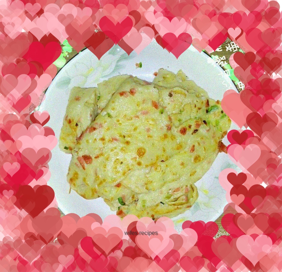 Potato and egg pancakes