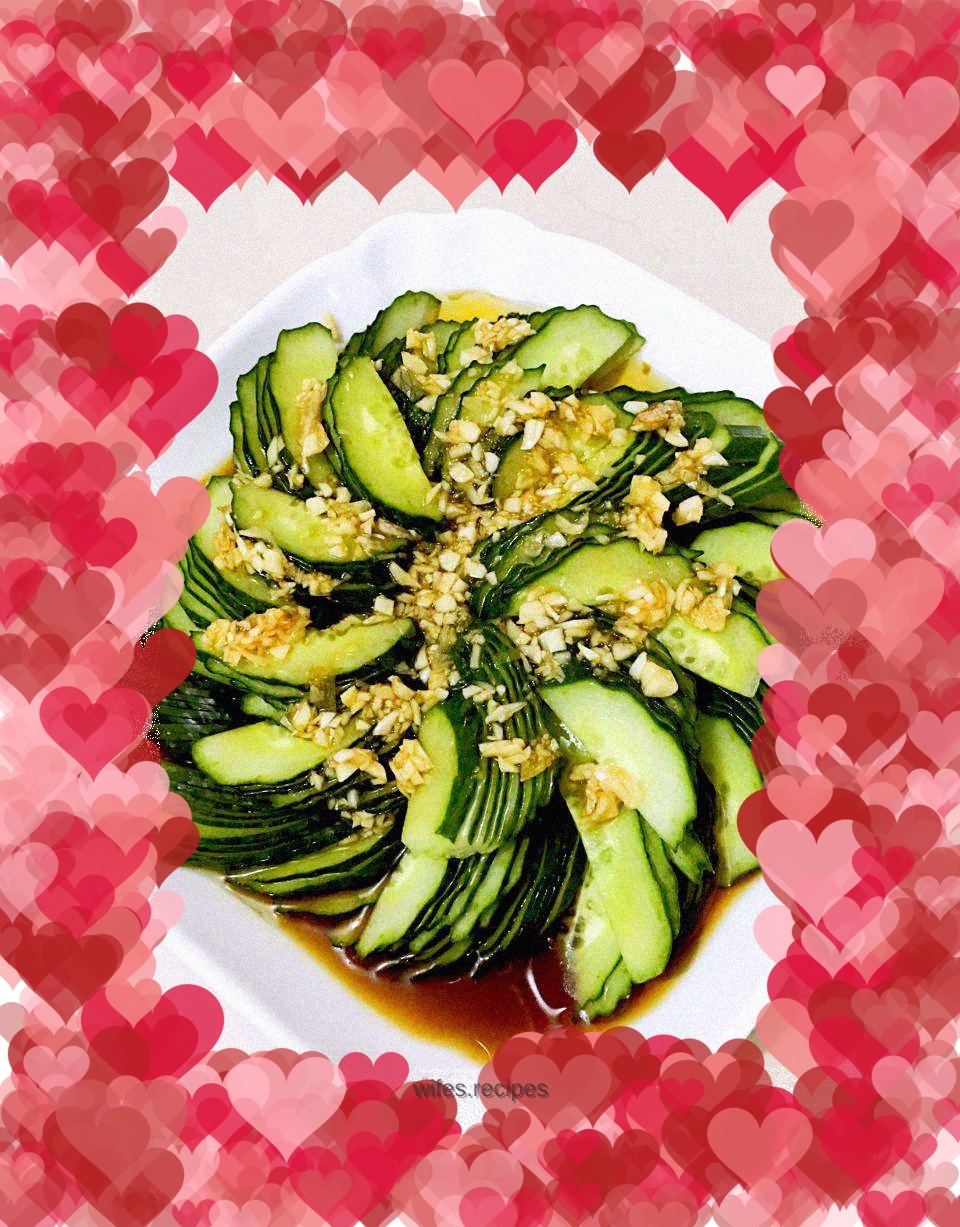Garlic cucumber