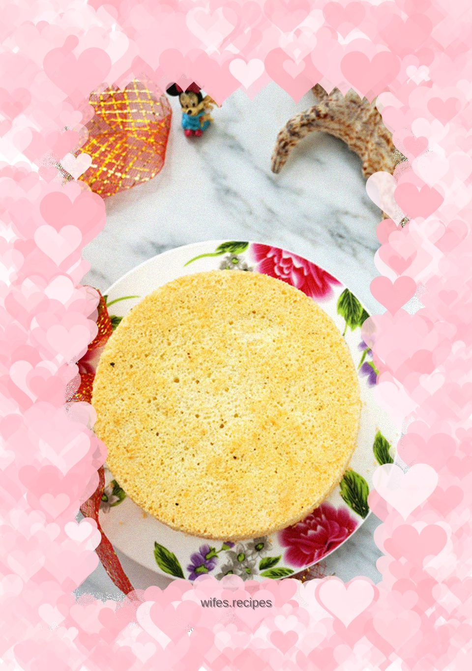 Parmesan Vanilla Chiffon Cake