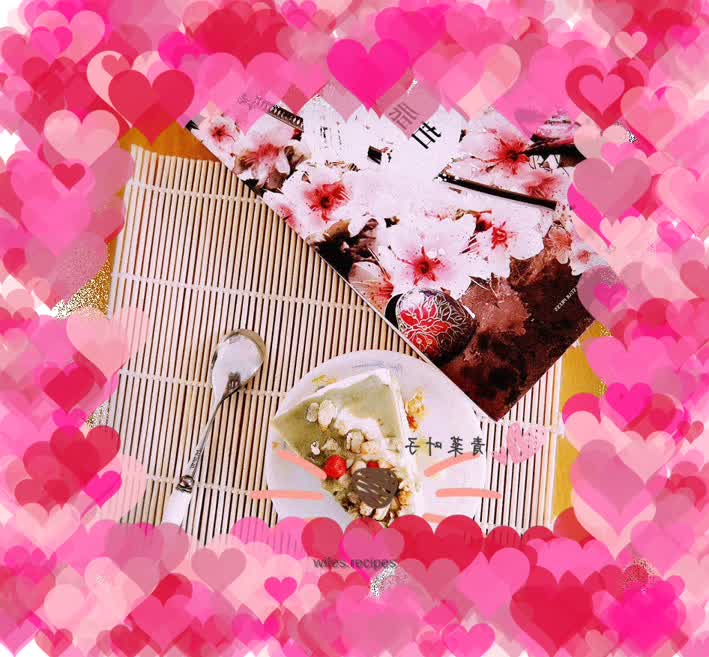 Yogurt cheese mousse cake