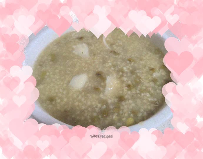 Mung Bean Lily Millet Porridge