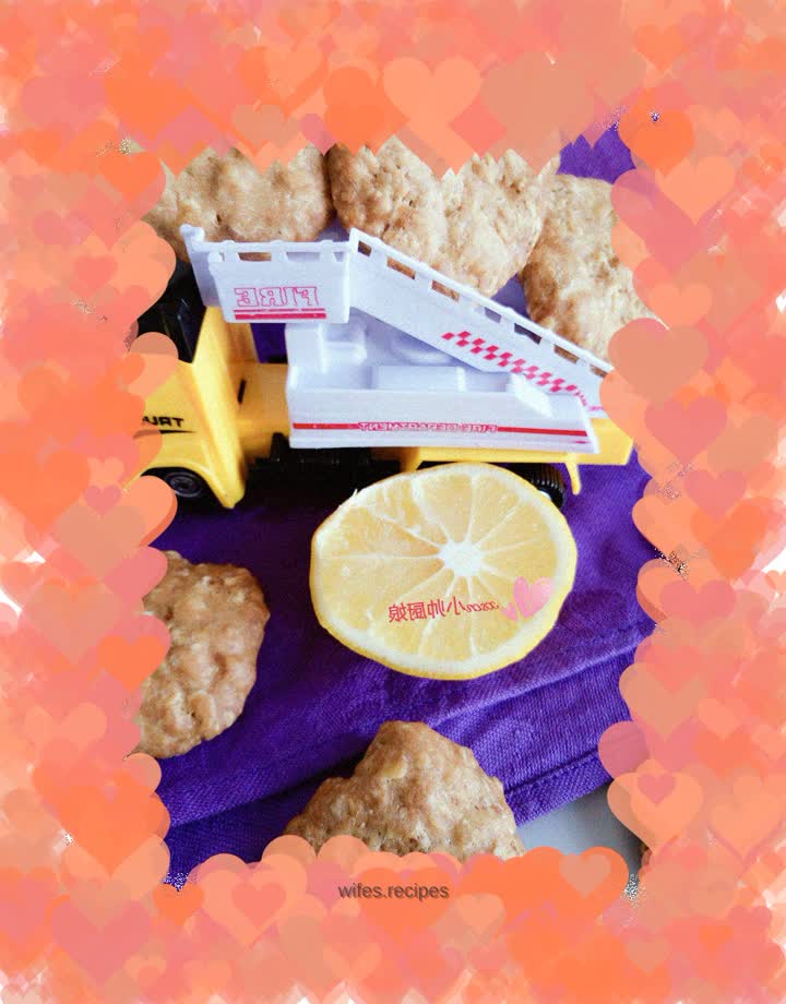 Oatmeal Brown Sugar Cookies "Oatmeal Shortbread" teaches you how to make cookies in one minute