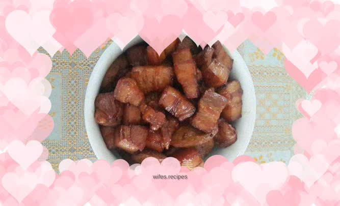 Vegetarian chicken braised pork