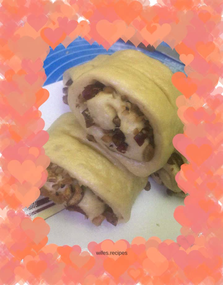 Brown sugar bread that nourishes blood and brain