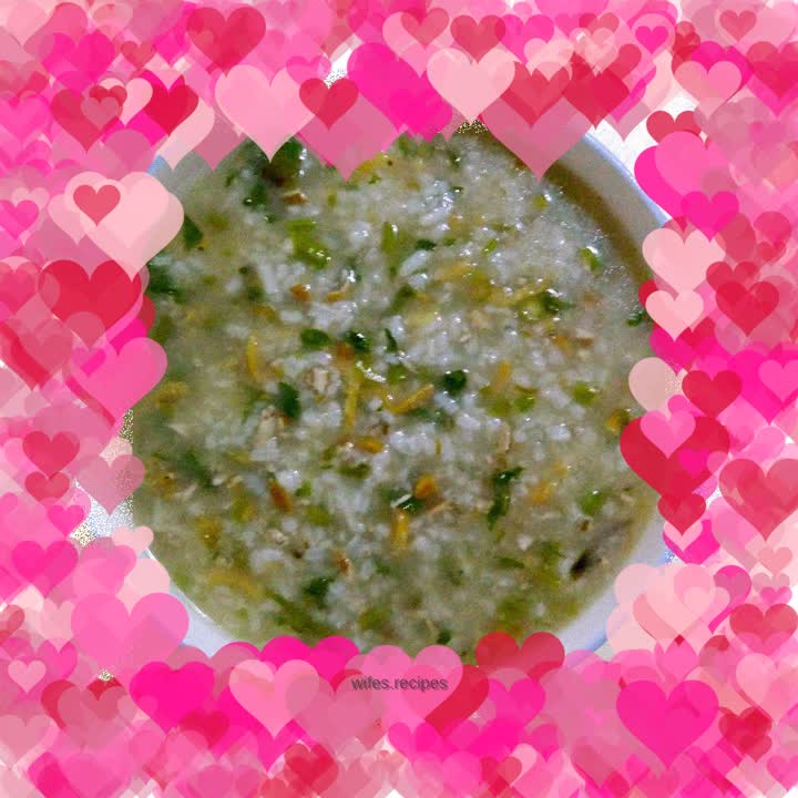 Eel and shrimp rice porridge