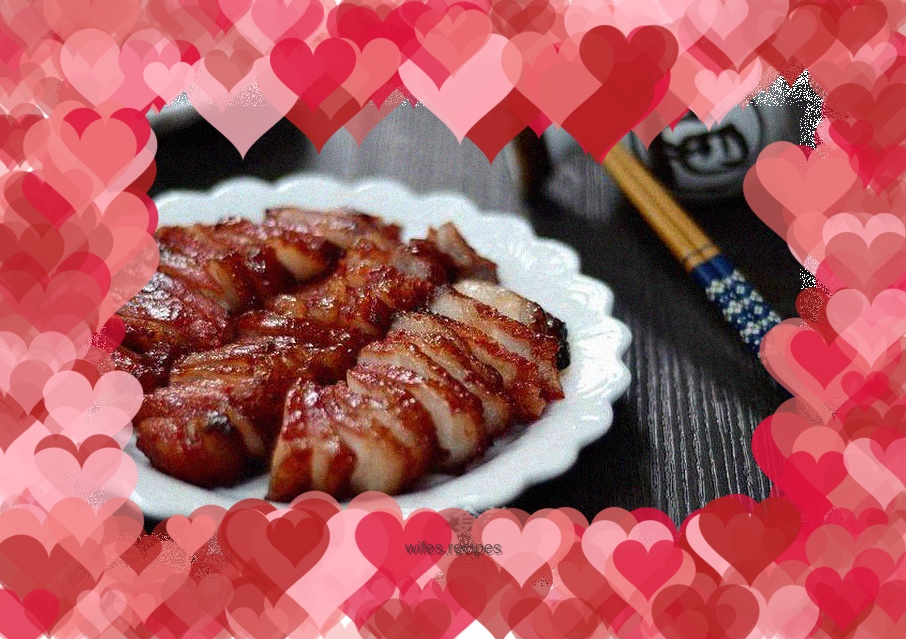 Honey grilled barbecued pork Honey grilled barbecued pork