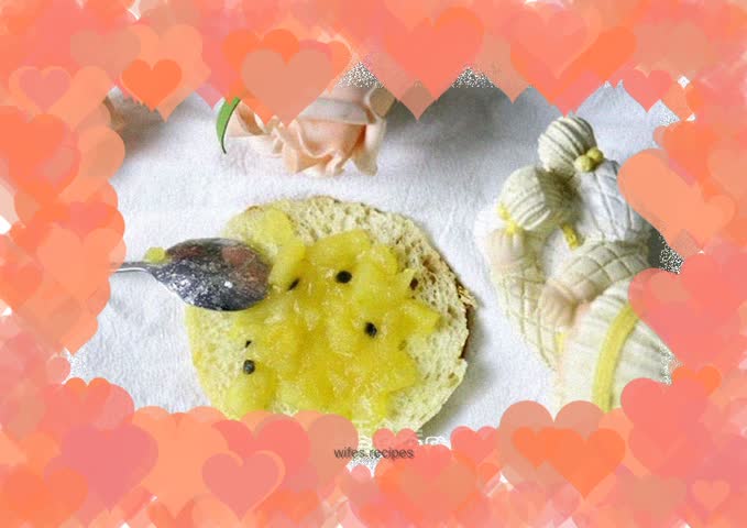 Baby nutritious meal—apple and passion fruit jam