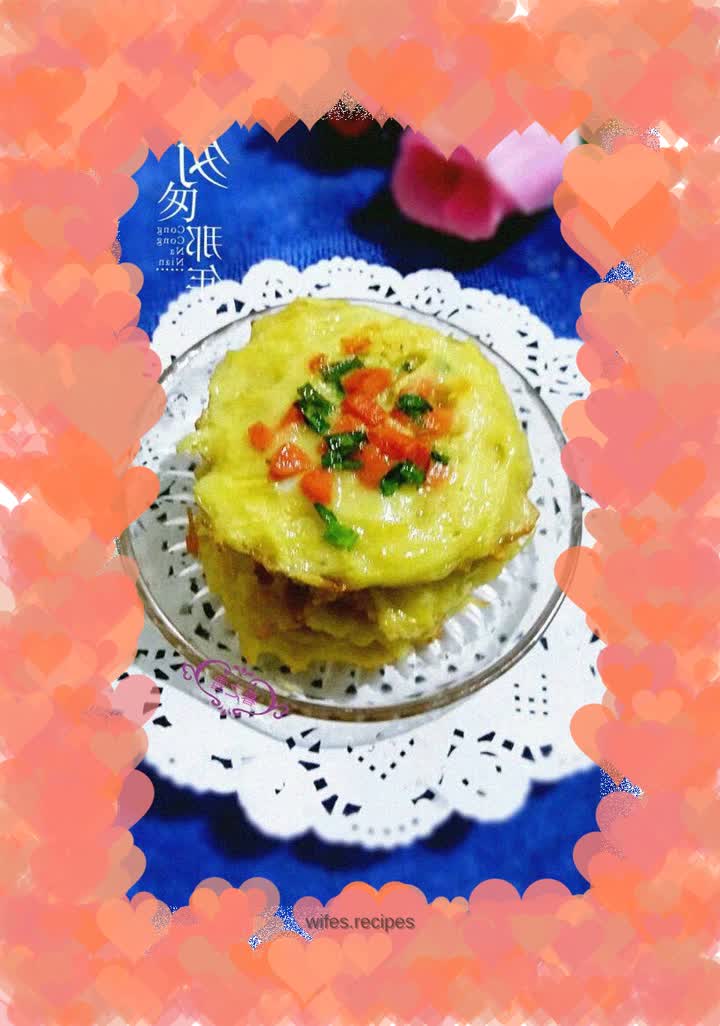 Potato shredded cake