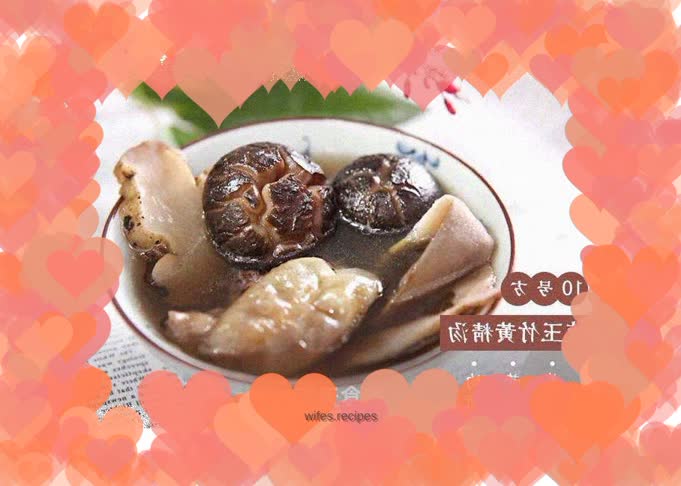 Fish Maw Golden Polygonatum Soup