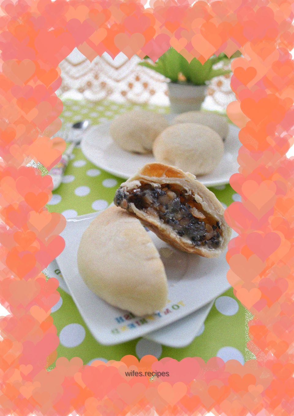 Onion-flavored puff pastry wife cake