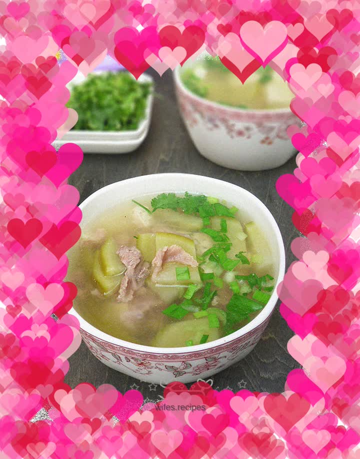 Lamb stewed with radish