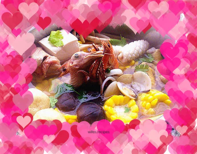 Sea, land and air hot pot