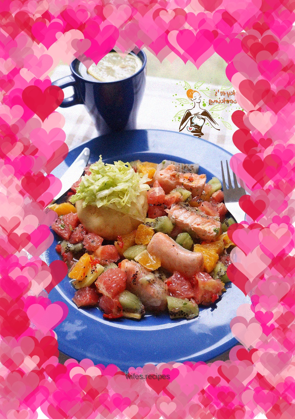 Vietnamese rice paper salmon rolls