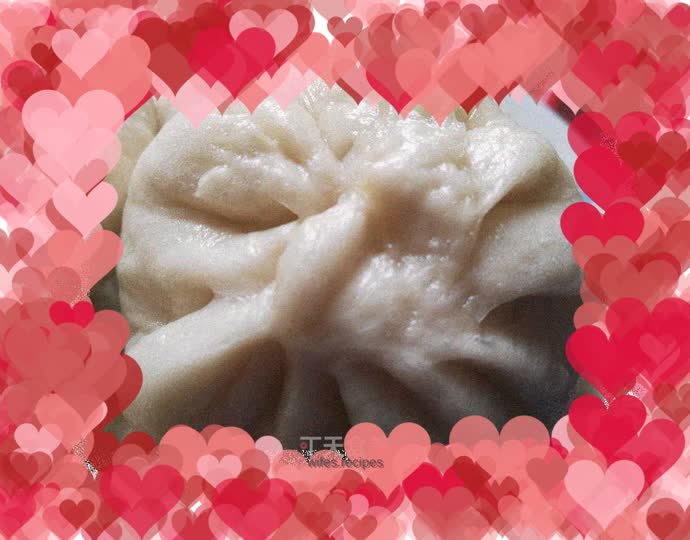 Delicious pasta-------Chicken, radish and fungus buns