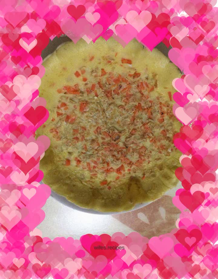 Carrot Oatmeal Egg Pancake