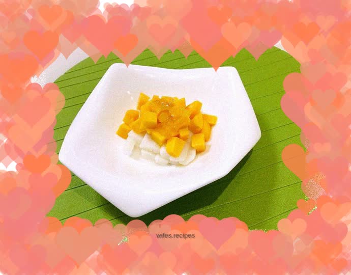 Mango yam---a must-have for summer