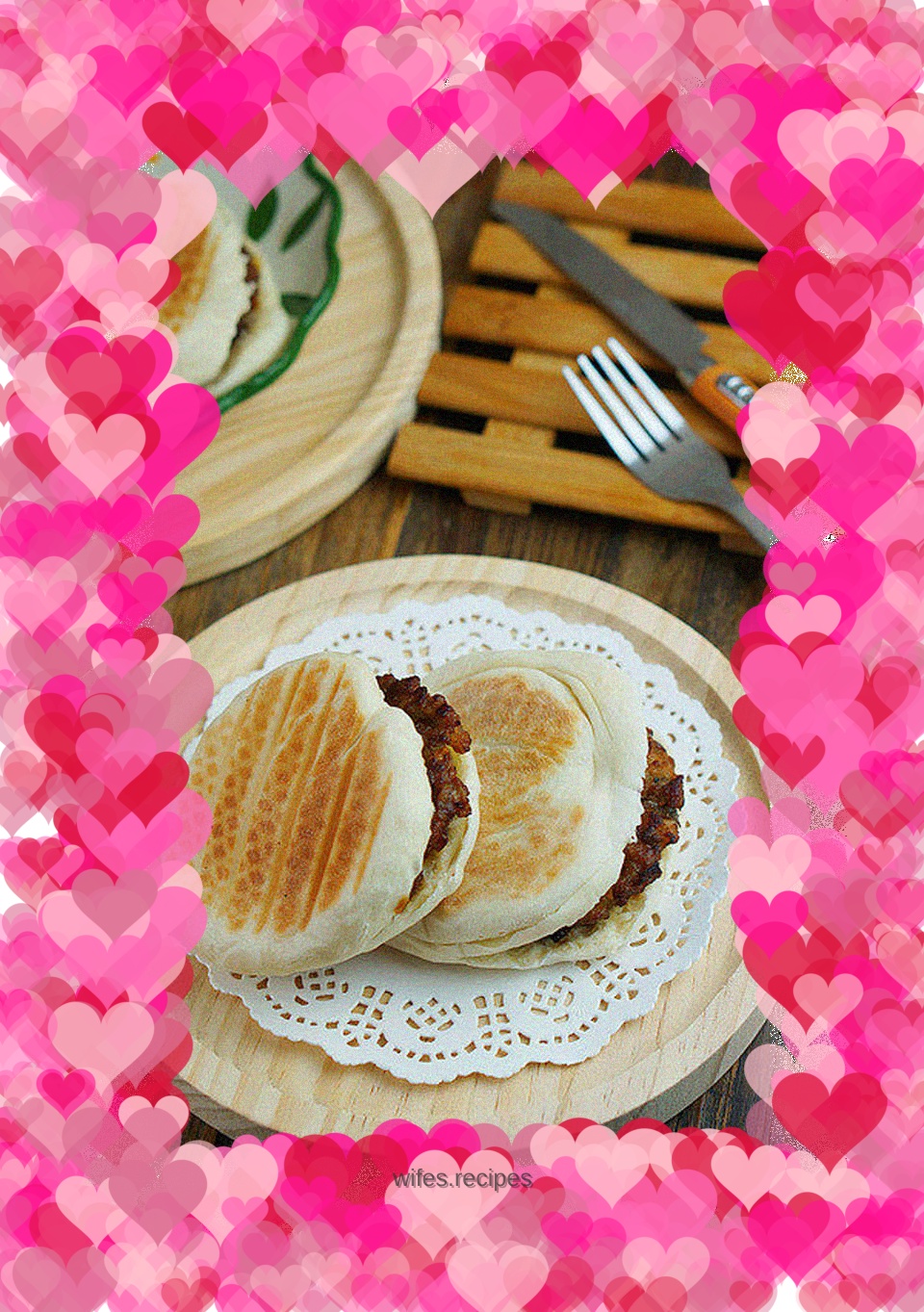 Tender barbecued buns