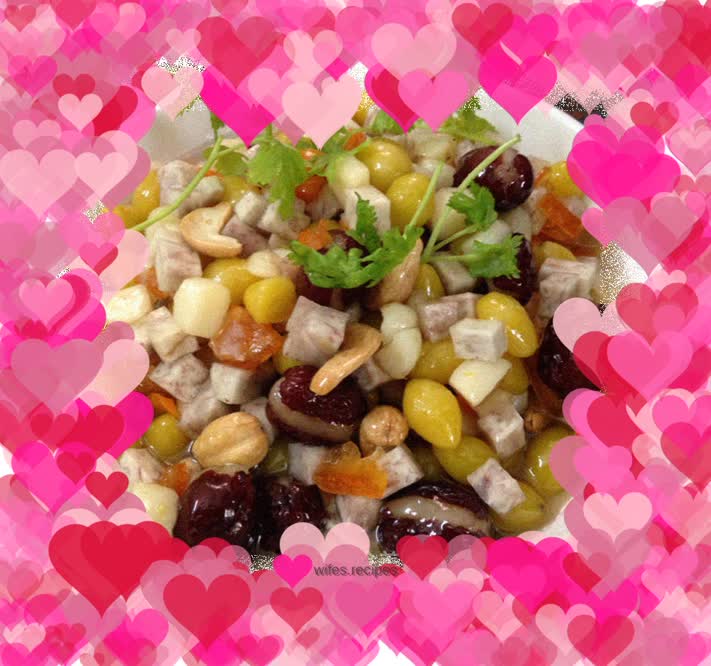 Classic Chaozhou cuisine Black-roasted ginkgo